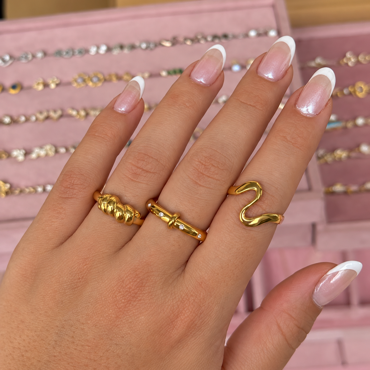 Croissant Slim Ring
