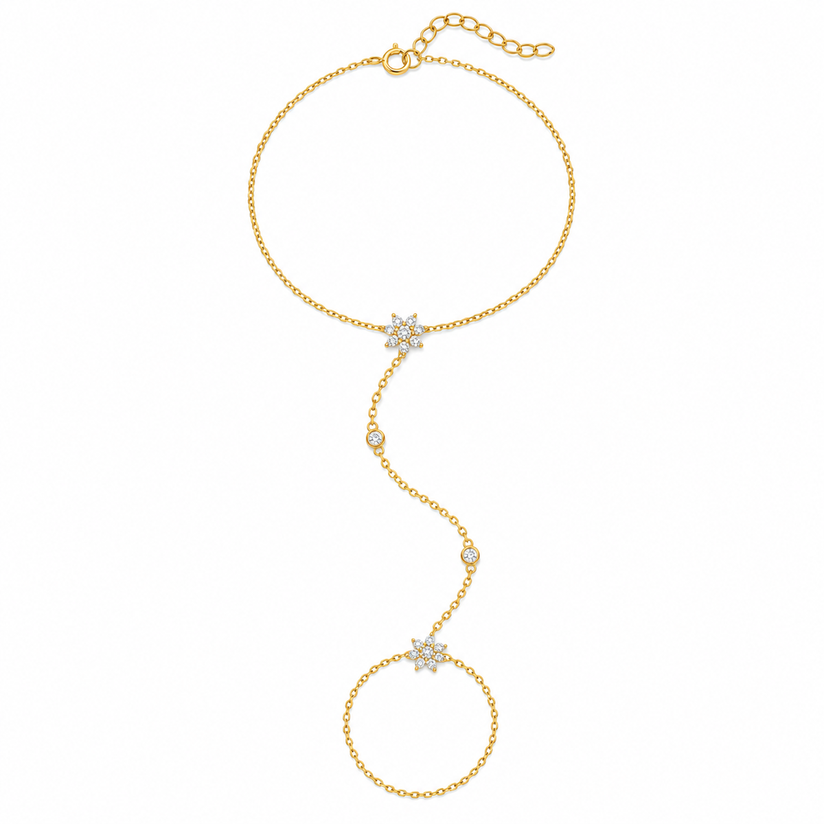 Bezzels & Flowers Handchain