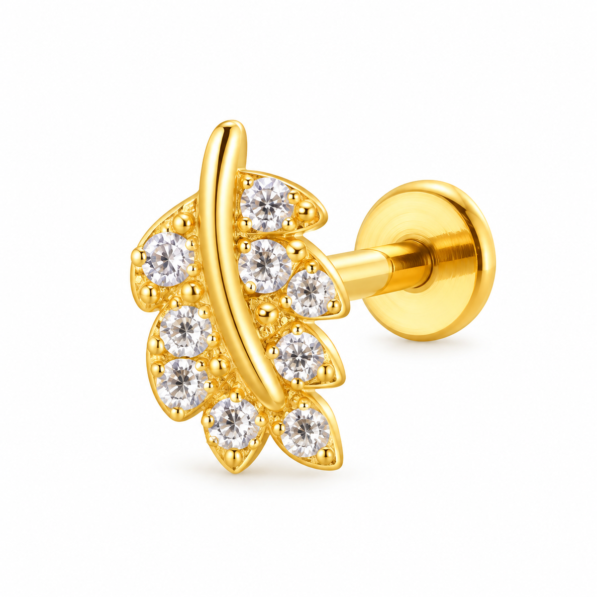 Hoja Pavé Piercing