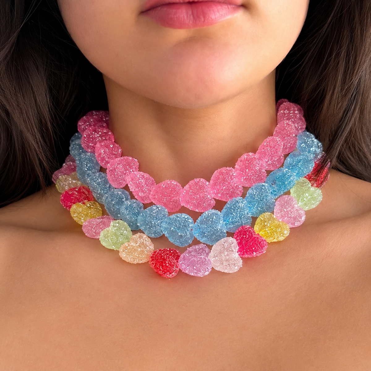 Gummy Color Necklace