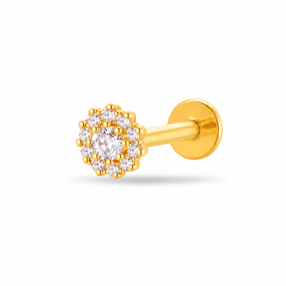 Piercing Diamond Circles