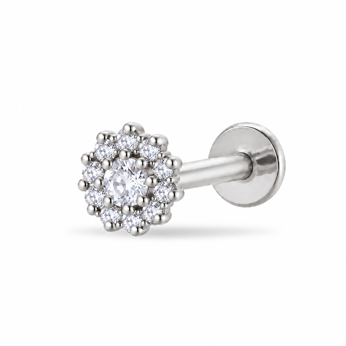 Piercing Diamond Circles