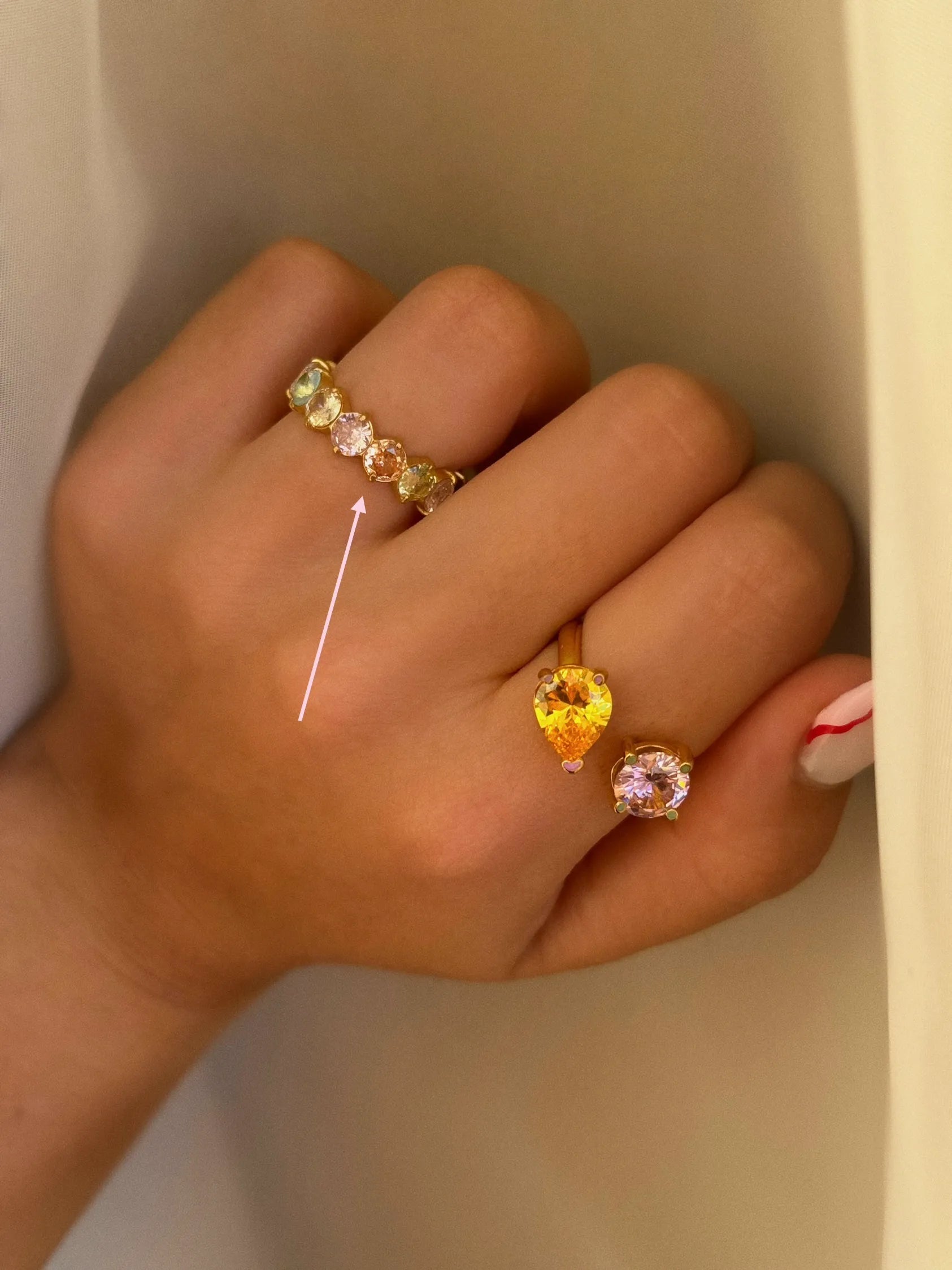 Bandita Colores Pastel Ring