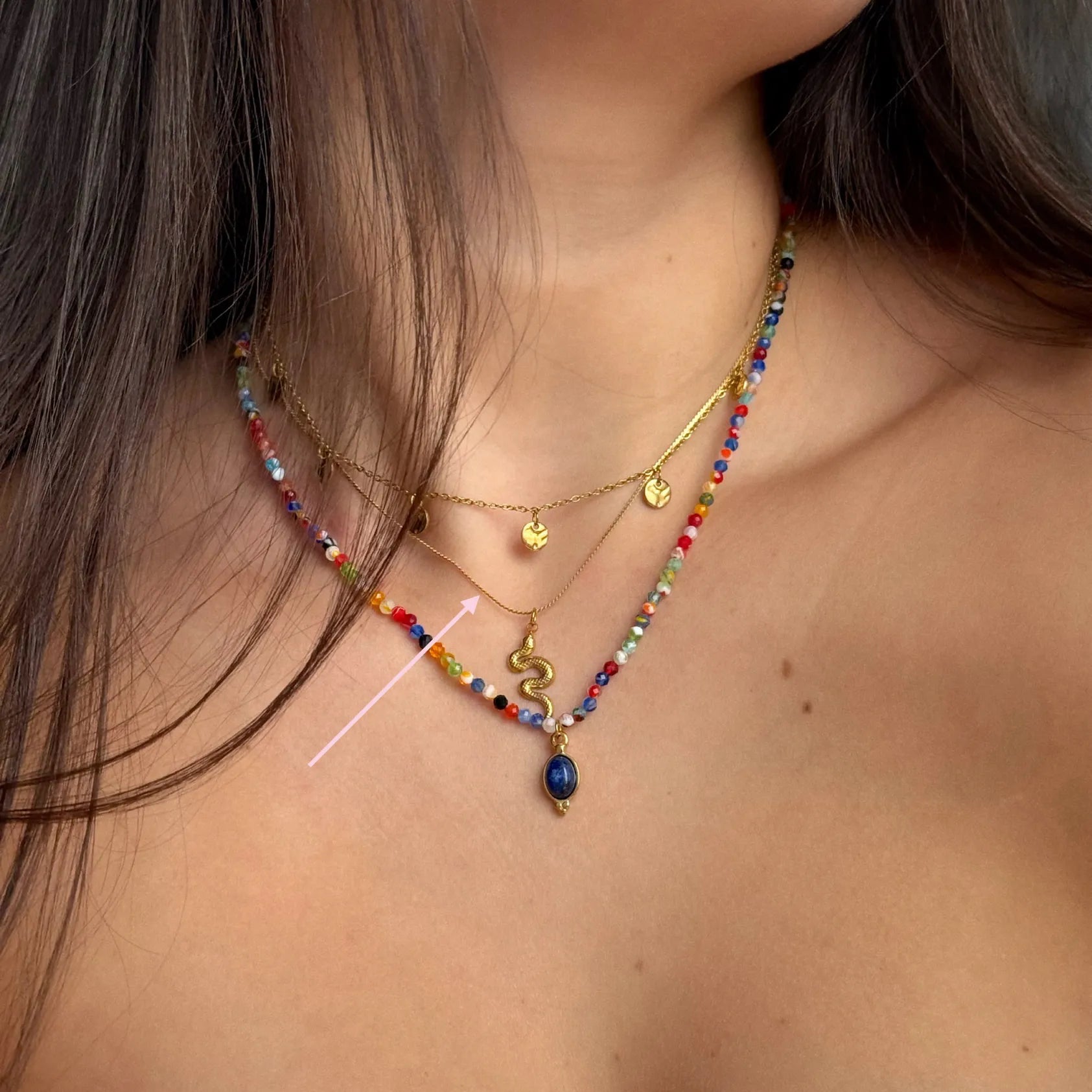 Culebrita Necklace