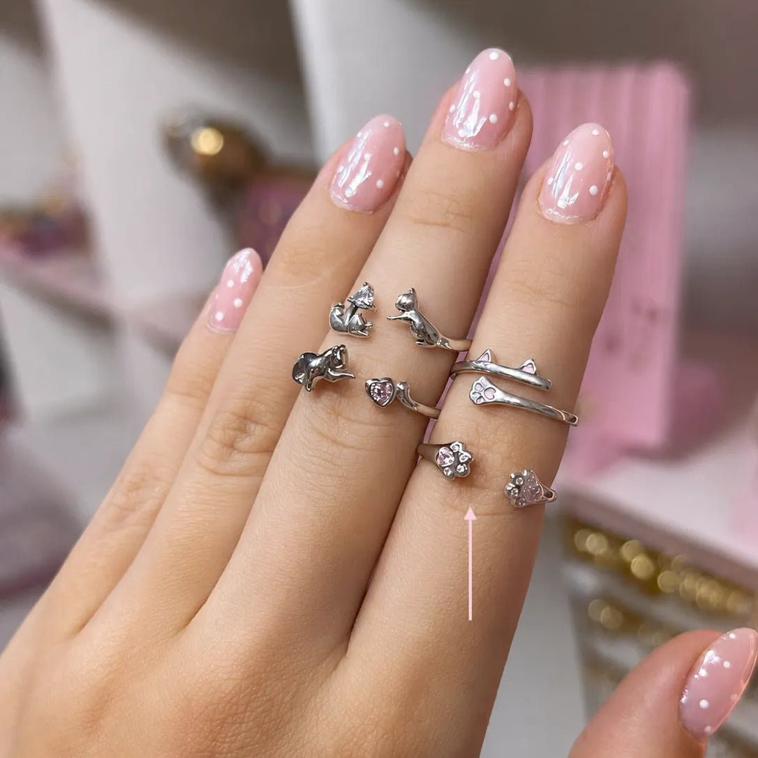 Huellitas Baby Pink Ring
