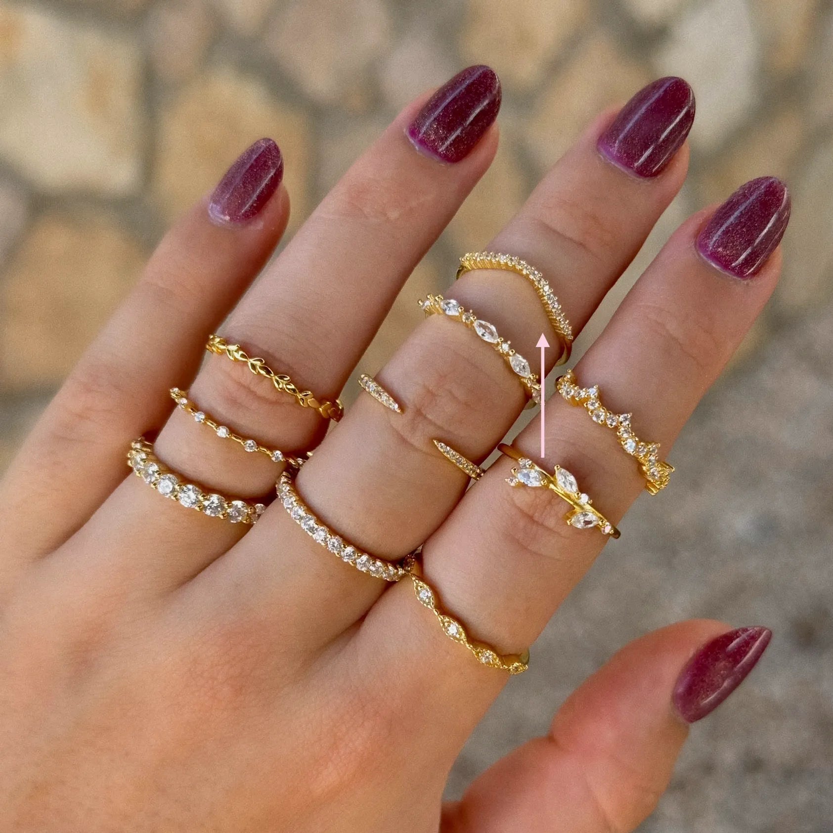 Ondita Pavé Ring