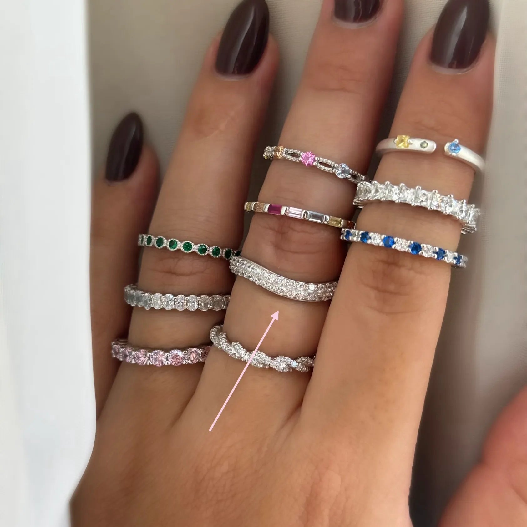 Bandita Pavé Wavy