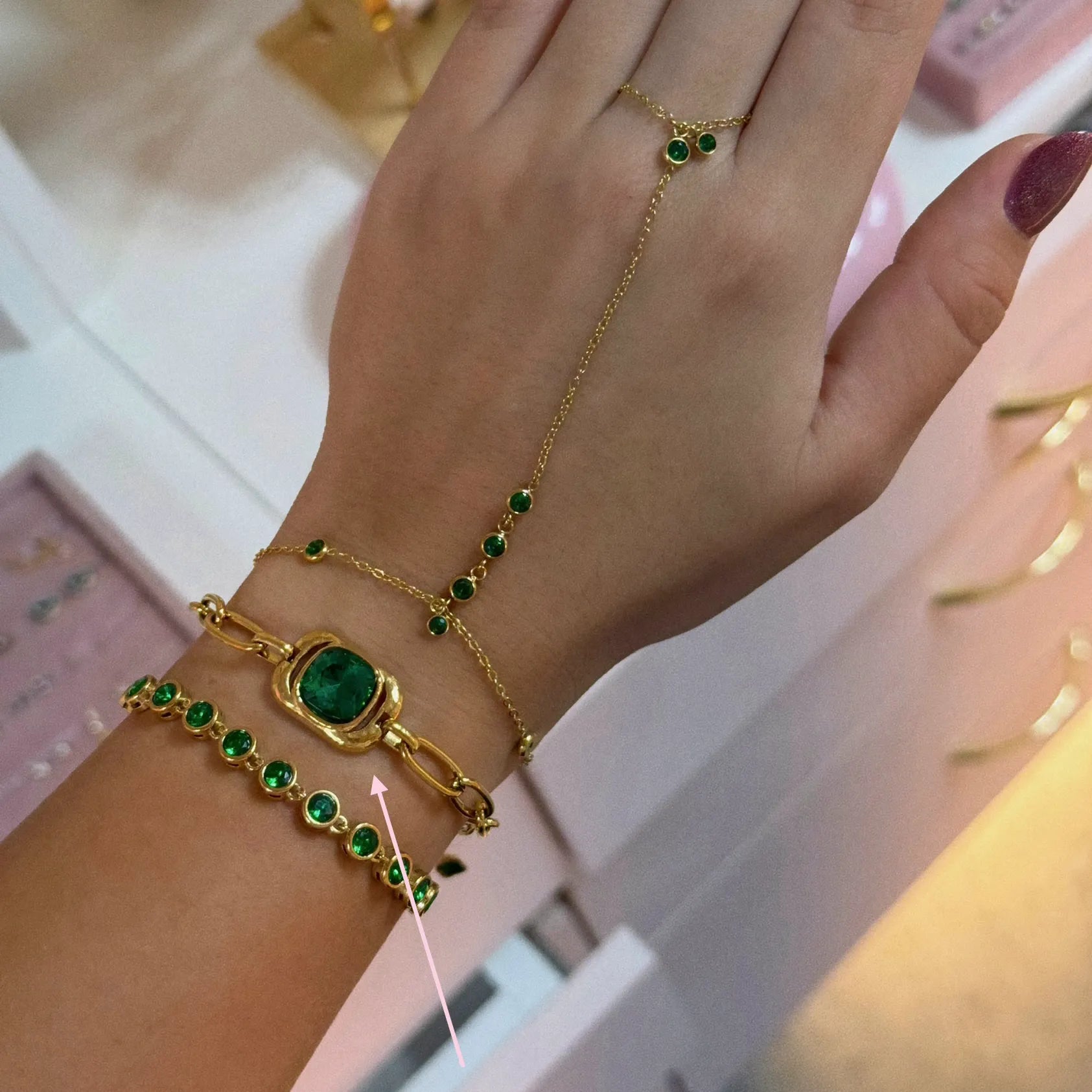 Esmeralda Vintage Bracelet